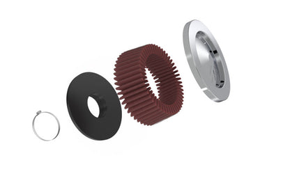 K&N Universal Round Clamp-On Air Filter 2in. Flange / 5-3/8in. OD / 2in. Height RC-2440