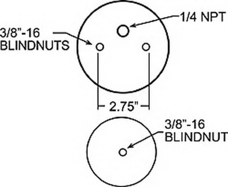 Firestone Replacement Air Springs W217609001