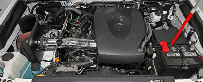 K&N 2016 Toyota Tacoma 3.5L-V6 High Flow Performance Kit 77-9039KP