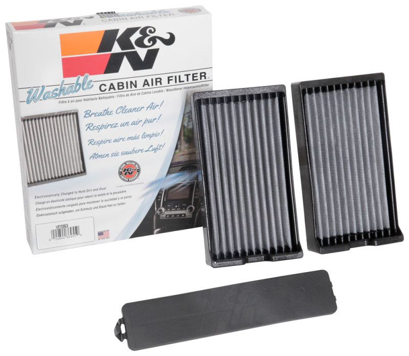 K&N 16-18 Nissan Titan XD Cabin Air Filter (Set of 2) VF2063