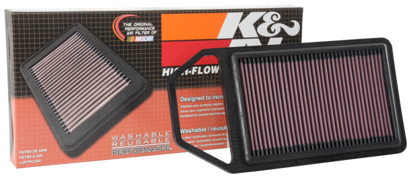 K&N 15-18 Suzuki Baleno L4-1.2L F/I Replacement Drop In Air Filter 33-3114