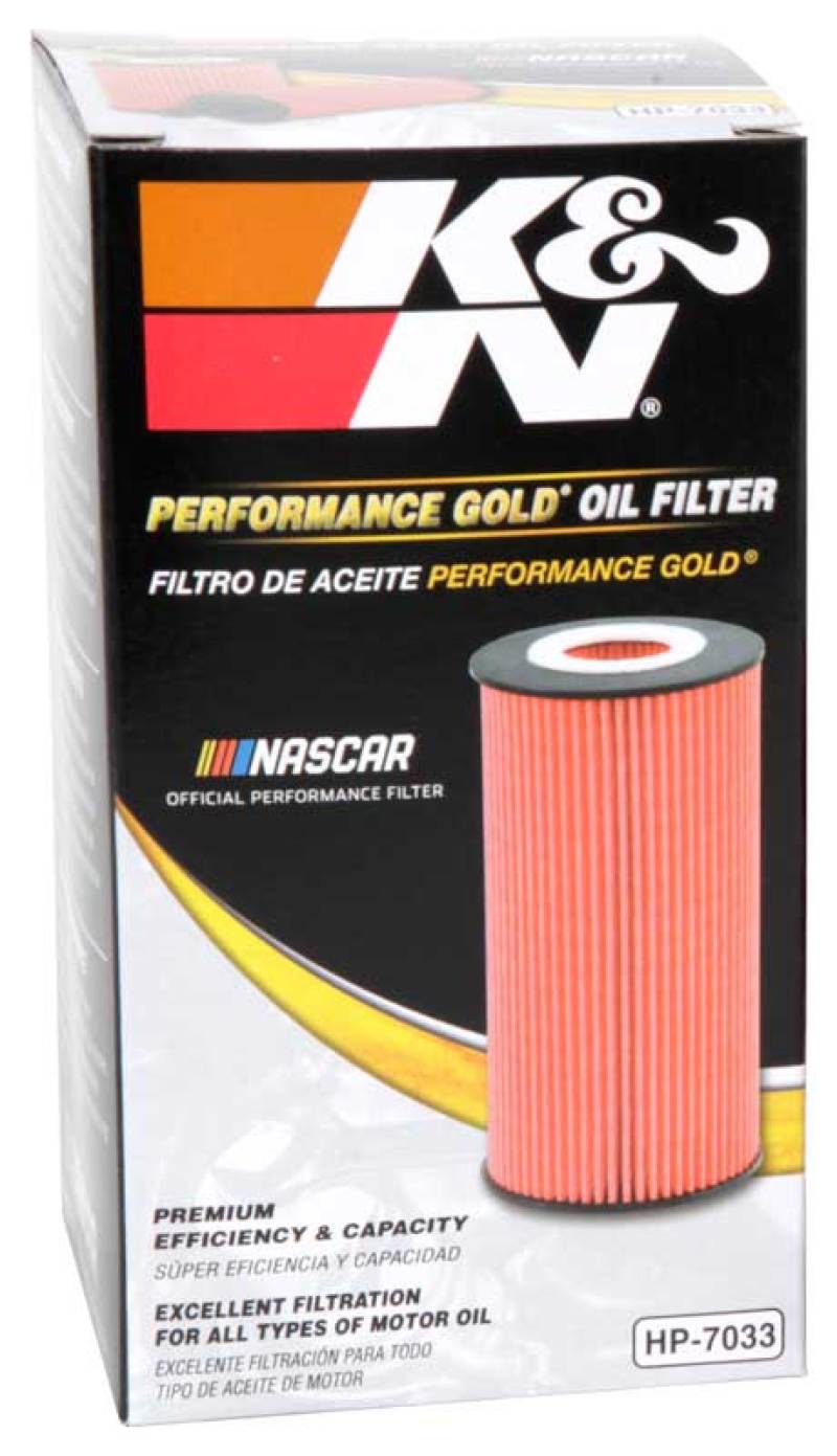 K&N Performance Oil Filter for 04-15 Mercedes Benz HP-7033