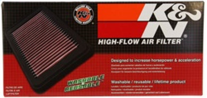 K&N 96-02 Jeep Wrangler 2.5L L4 / 96-06 4.0L L4 Drop In Air Filter 33-2114