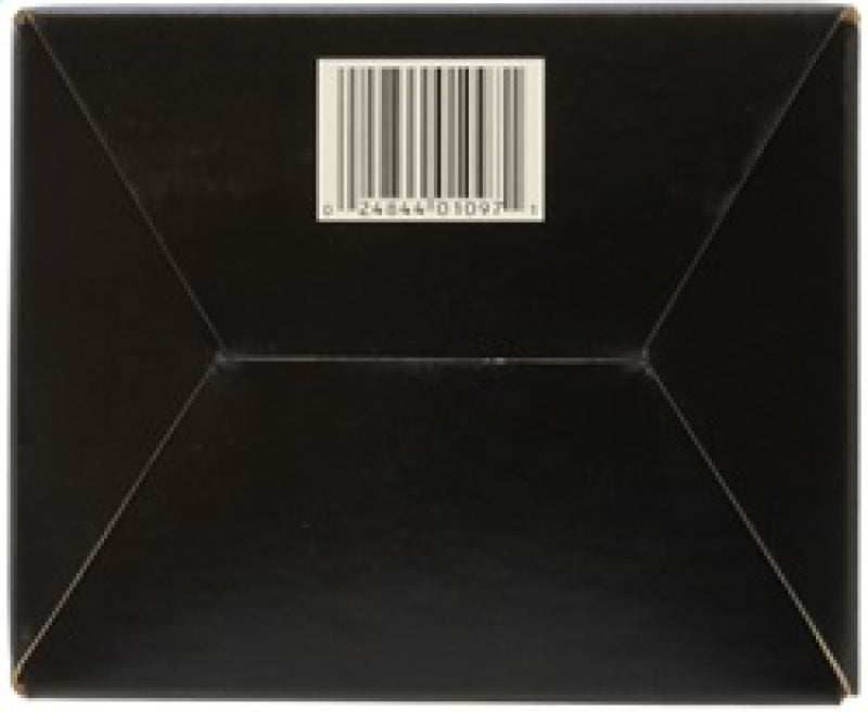 K&N Filter Universal Rubber Filter 3 1/2 inch Flange 4 5/8 inch Base 3 1/2 inch Top 7 inch Height RU-3130