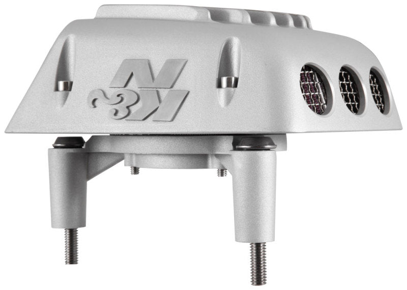K&N Street Metal Intake System 08-16 Harley Davidson Shaker Silver H/D Touring Models RK-3951S