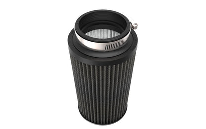 K&N Universal Air Filter (4in. Flange / 6in. Base / 5.25in. Top OD / 9.25in. Height) RU-3112HBK
