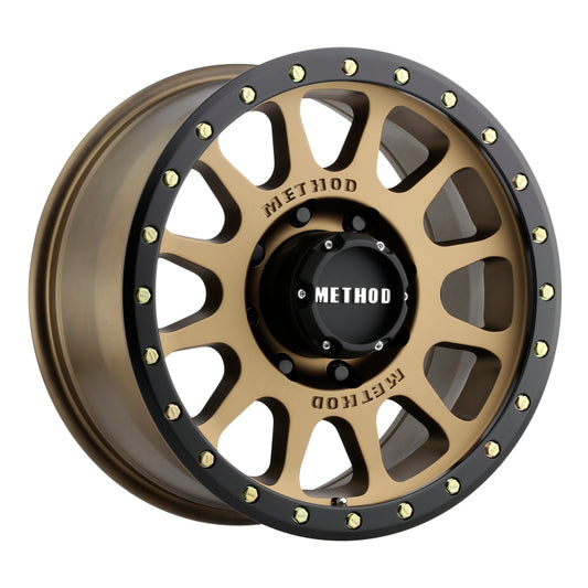 Method Race Wheels MR305 NV Matte Bronze Wheels with Matte Black Ring MR30578580900