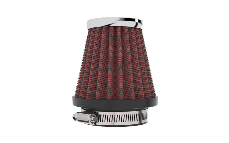 K&N Universal Chrome Filter 1 15/16 inch FLG / 3 inch Base / 2 inch Top / 3 inch Height RC-1060