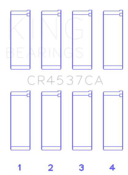 King CA-Series Rod Bearings CR4537CA