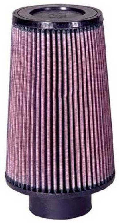 K&N Filter Universal Rubber Filter 3.25  Flange 5.5 Base 4.6875 Top 8 Height RU-5122