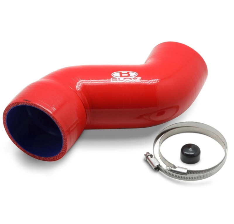 BLOX Racing 08-14 WRX / 08-20 STi Air Box Intake Hose - Red BXFL-50210-RD