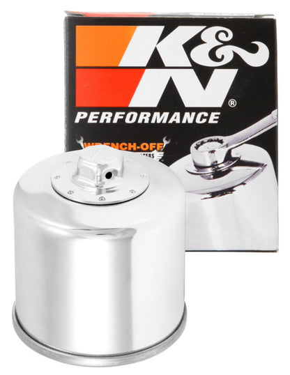 K&N Honda / Kawasaki / Arctic Cat / Suzuki / Triumph / Yamaha 2.688in OD x 2.969in H Oil Filter KN-204C