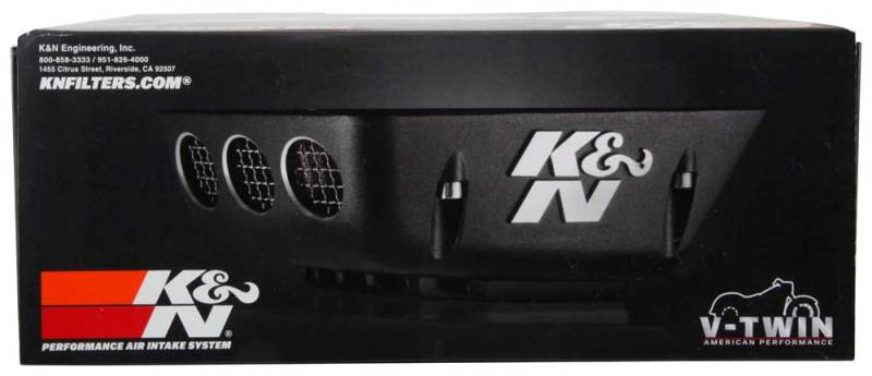 K&N Street Metal Intake System Shaker for 2017 Harley Davidson Touring RK-3955