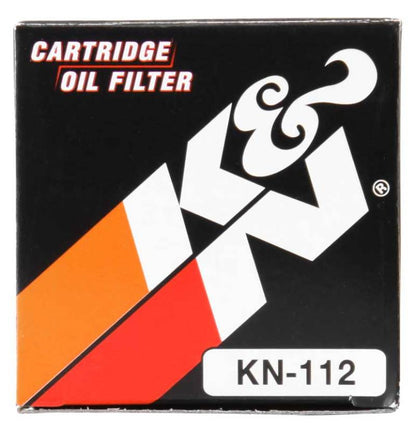 K&N Honda/Kawasaki/Polaris/Suzuki 1.969in OD x .469in ID x 1.438in H Oil Filter KN-112