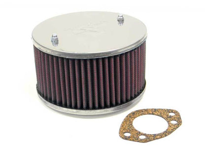 K&N Universal Custom Air Filter - Round 1.625in Flange / 1.625in ID / 2.75in Overall Height 56-9098