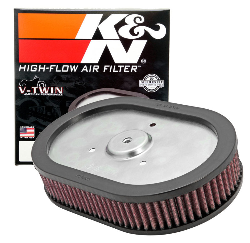K&N 10-12 Harley Davidson FLHXSE/FLSTSE / 11-12 FLHTCUSE / 11 FLTRUSE Replacement Air Filter HD-0910