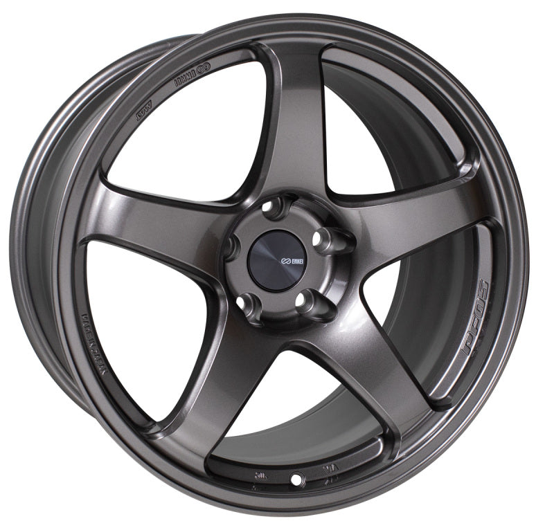 Enkei PF05 19x11 5x114.3 10mm Offset 75mm Bore Dark Silver Wheel 527-9110-6510DS
