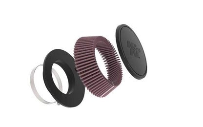 K&N Universal Rubber Filter 0.75in FLG 4.0625in OD 2.1875in Height RU-4480