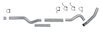 Diamond Eye KIT 4in CB MFLR RPLCMENT PIPE SGL AL: 01-05 CHEVY/GMC 6.6L 2500/3500 K4110A-RP
