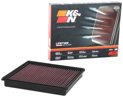 K&N 19-21 Toyota Hiace L4-2.8L F/I Drop In Air Filter 33-3166