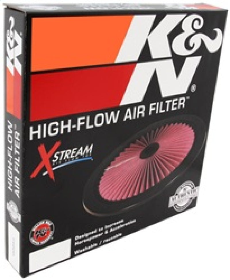 K&N X-Stream Top Filter X-Stream 14in OD - Blue 66-1401XB
