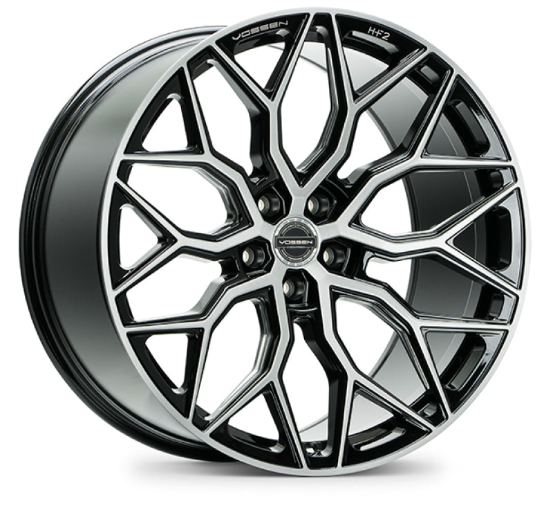 Vossen HF-2 21x9 / 5x120 / ET30 / Flat Face / 72.56 - Brushed Gloss Black HF2-1B31