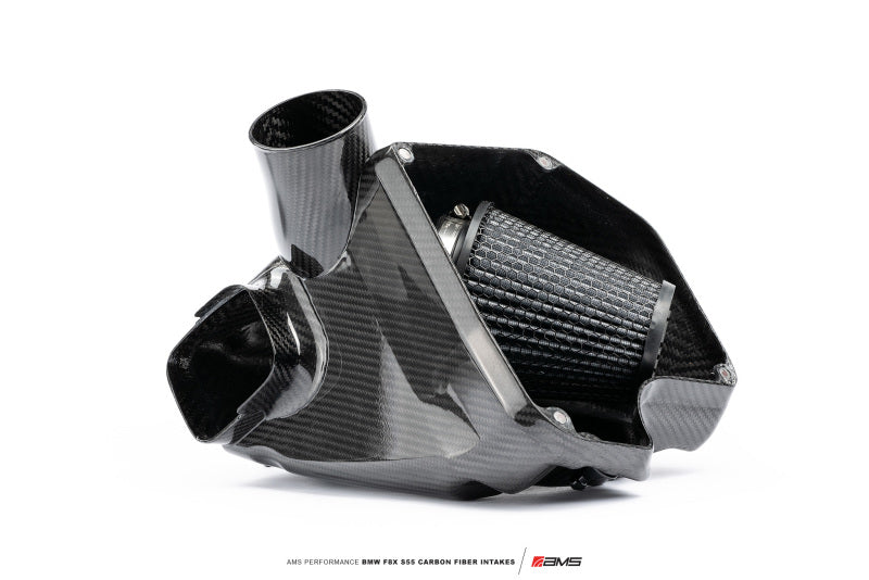 AMS Performance 15-18 BMW M3 / 15-20 BMW M4 w/ S55 3.0L Turbo Engine Carbon Fiber Intake AMS.39.08.0001-1