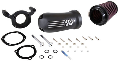 K&N 08-17 Harley Davidson Touring Models Performance Air Intake System 57-1134