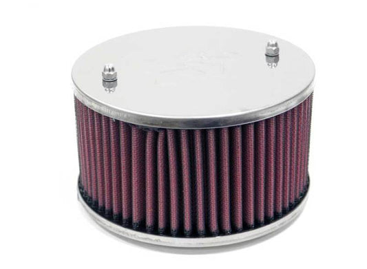 K&N Universal Custom Air Filter - Round 1.625in Flange / 1.625in ID / 2.75in Overall Height 56-9095