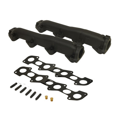 BD Diesel 08-10 Ford F-250/F-350/F-450/F-550 Powerstroke 6.4L Up Pipes Kit w/Manifold Set 1041484
