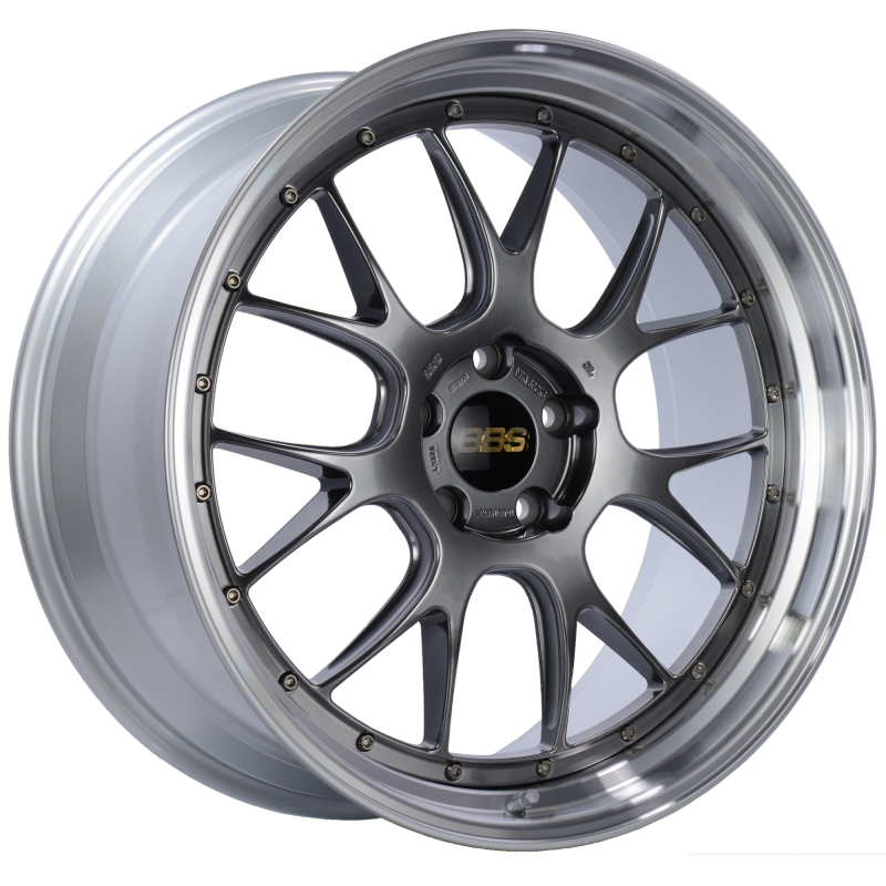 BBS LM-R 21x10 5x120 ET35 Diamond Black Center Diamond Cut Lip Wheel -82mm PFS/Clip Required LM326DBPK