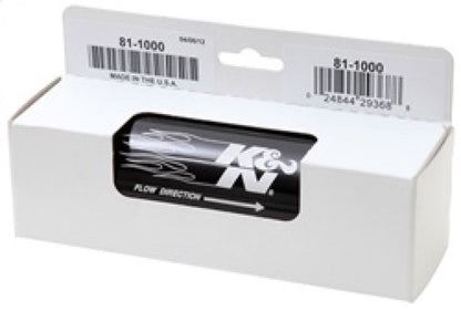 K&N 2in OD x 6in L 6AN 25 Micron In-Line Fuel/Oil FIlter 81-1000