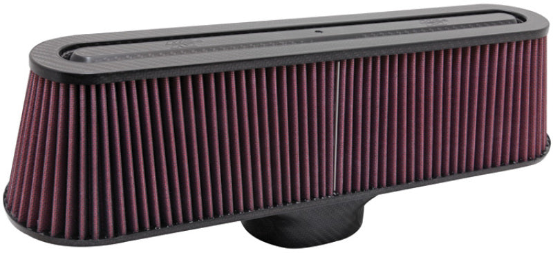 K&N Air Filter with Carbon Fiber Top and Base RP-5135