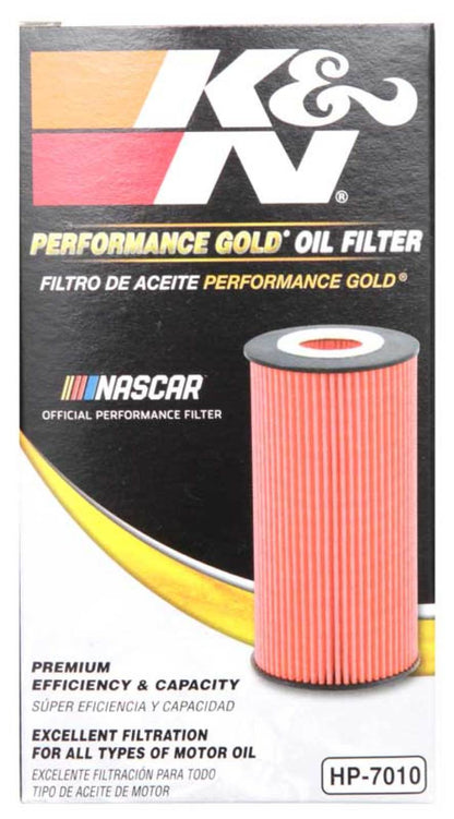 K&N 2018 Audi RS3 2.5L Cartridge Oil Filter HP-7010
