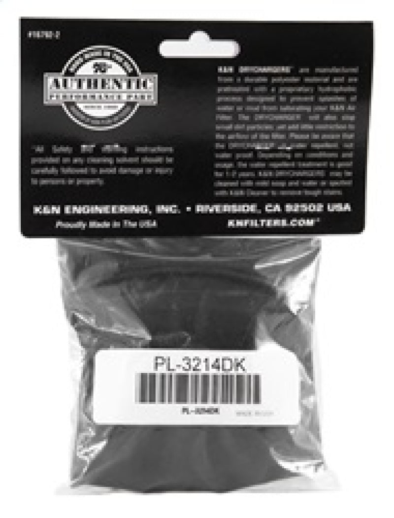 K&N 14-15 Polaris Sportsman Ace Replacement Air Filter Dry Charger Wrap PL-3214DK