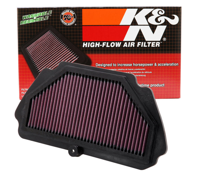 K&N Replacement Air FIlter 09-12 Kawasaki ZX6R Ninja 600 / 09-10 ZX6R Ninja Monster Energy 600 KA-6009