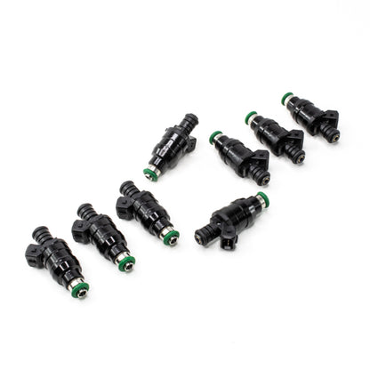 DeatschWerks Universal 1000cc Low Impedance 14mm Upper Injector - Set of 8 42M-14-1000-8