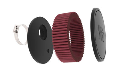 K&N Universal Filter 2 1/16in Flange / 6in OD / 2in H / CR TP V RU-045V