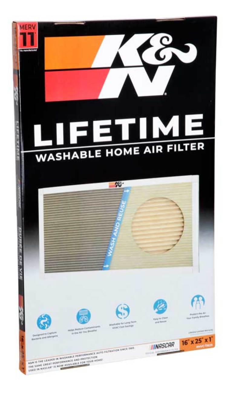 K&N HVAC Filter - 16 x 25 x 1 HVC-11625