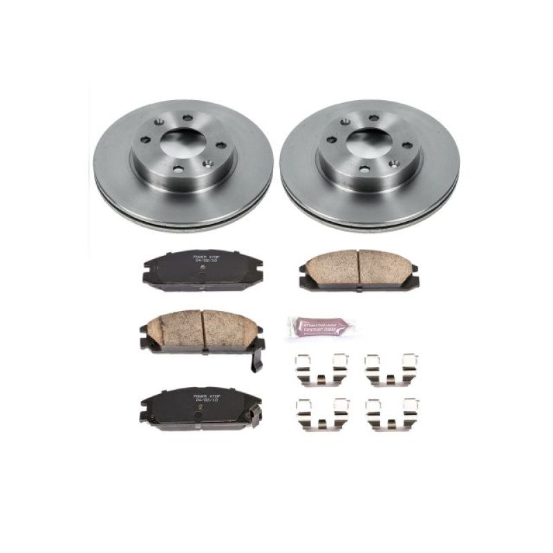 Power Stop Z17 Evolution Plus Stock Replacement Brake Kits KOE400