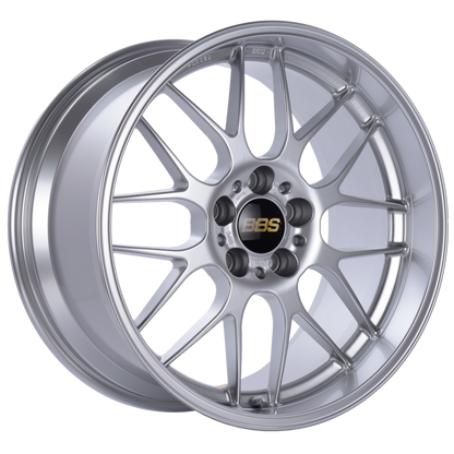 BBS RG-R 19x9.5 5x114.3 ET22 Sport Silver Polished Lip Wheel -82mm PFS/Clip Required RG771HSP