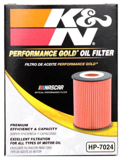 K&N Performance Oil Filter for 07-15 Mini Cooper L4-1.6L HP-7024