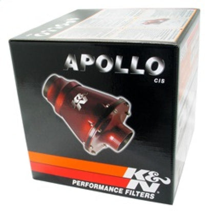K&N Universal Apollo Black Cold Air Intake - 70mm OD FLG PP RC-5052AB