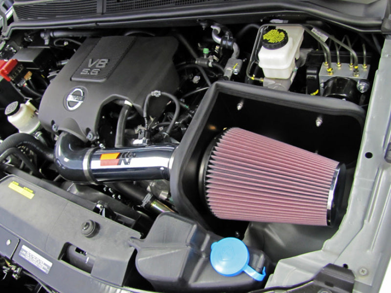 K&N 04-07 Nissan V8-5.6L High Flow Performance Kit 77-6012KP