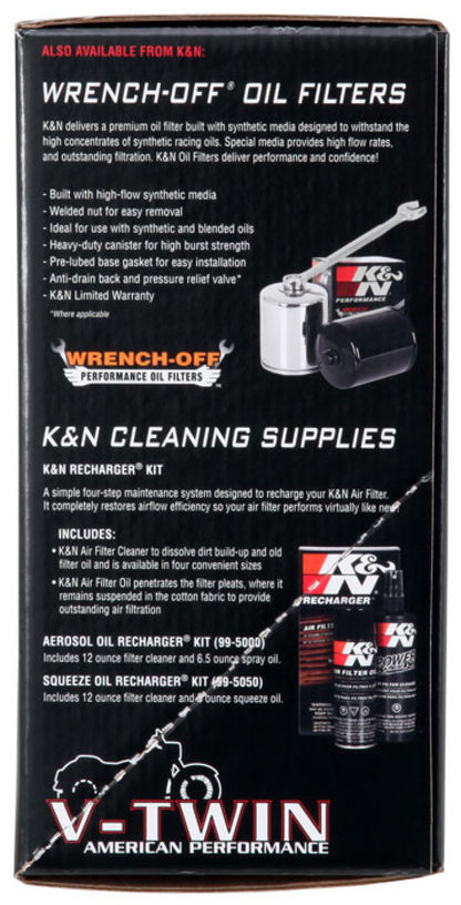 K&N 08-10 Harley Davidson Touring Models Performance Intake Kit 57-1122