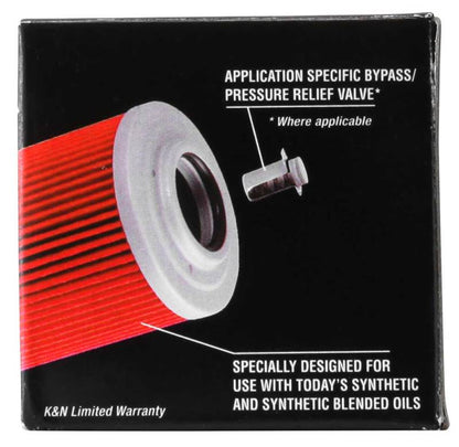 K&N Kawasaki 2.156in OD x 2.219in H Oil Filter KN-123