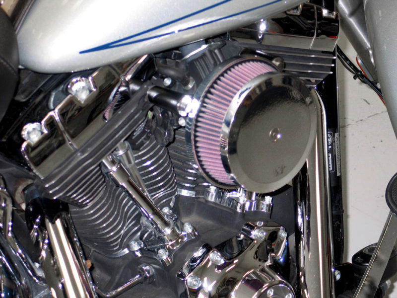 K&N  Harley Davidson Dyna Wide Glide 103 CI Street Metal Intake System-Hammer RK-3933