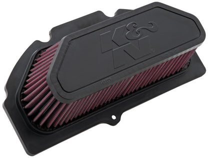 K&N 09-11 Suzuki GSXR 1000 Replacement Air Filter 11.063in L x 5.688in W x 3.375in H SU-1009