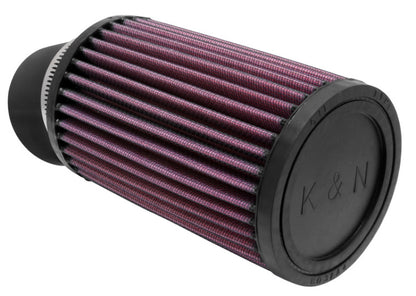 K&N Filter Universal Rubber Filter 2 7/16 inch 20 Degree Flange 3 3/4 inch OD 6 inch Height RU-1770