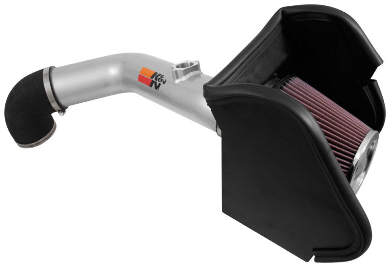 K&N 16-17 Nissan Titan XD V8-5.0L Performance Air Intake Kit - Metal 77-6017KS